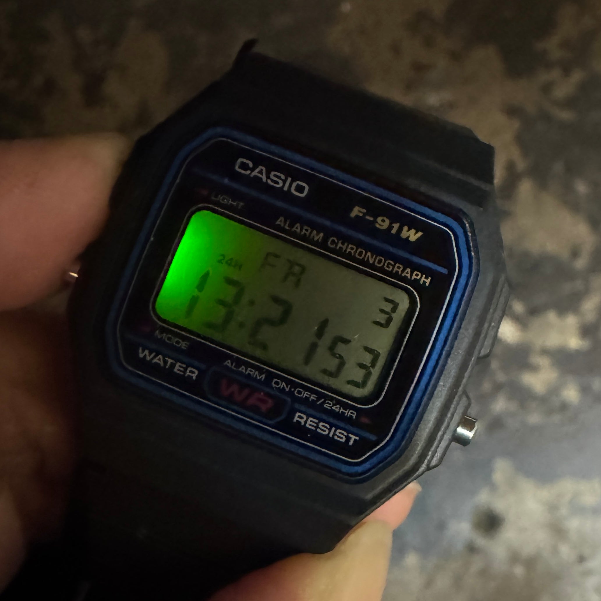 CASIO F91W-1 Men's Classic Resin Strap Sport Wristwatch