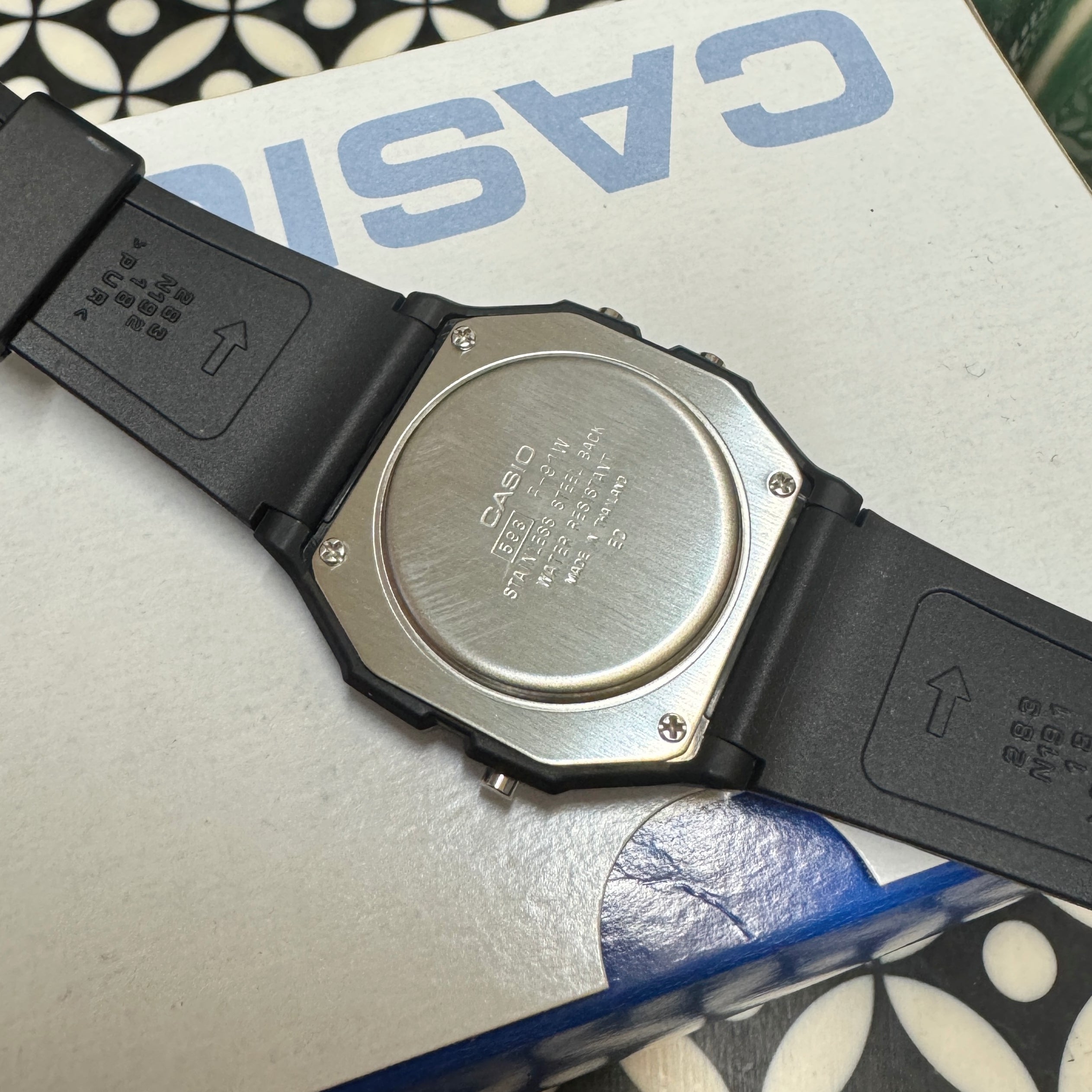 CASIO F91W-1 Men's Classic Resin Strap Sport Wristwatch